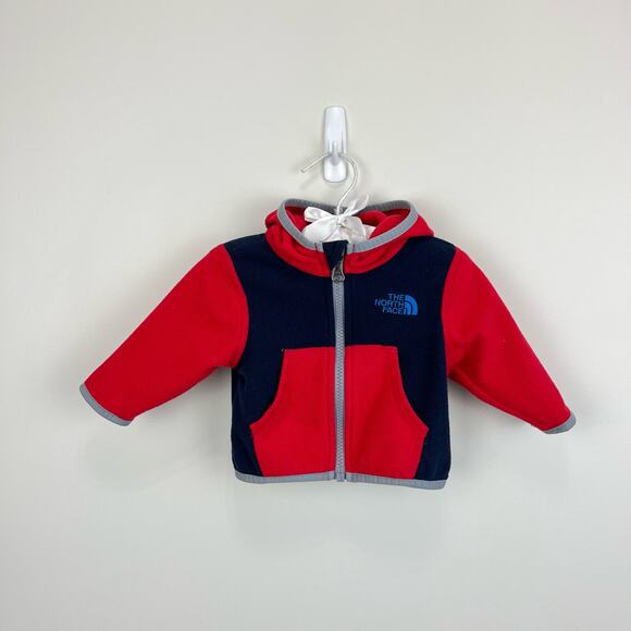 The North Face Boys Glacier Full Zip Hoodie 0-3 Months - Picture 1 of 6